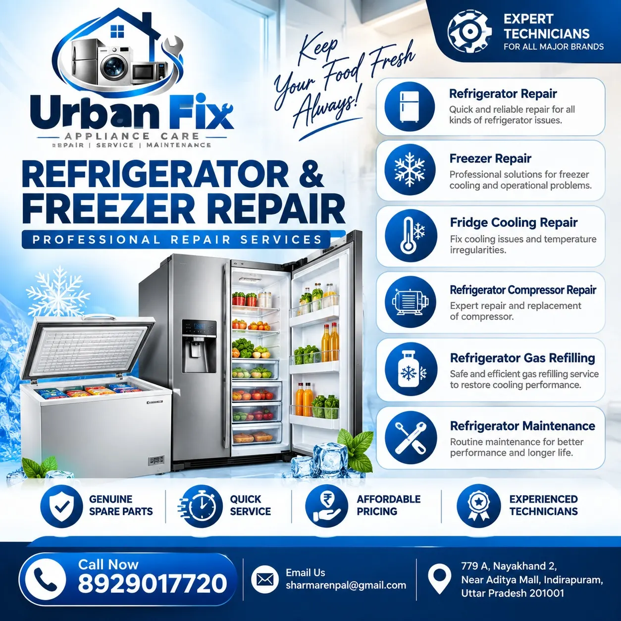 Refrigerator & Freezer Repair